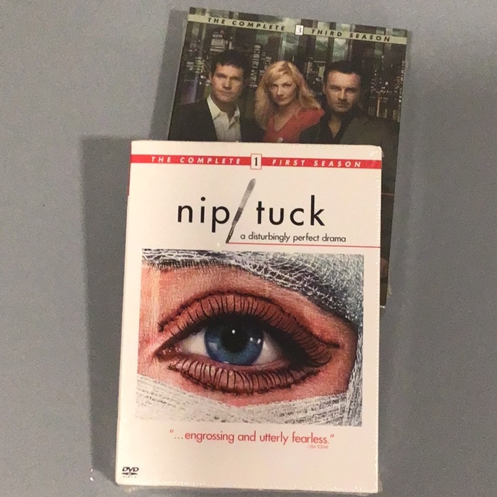 Nip/Tuck 1st & 3rd Season DVDs